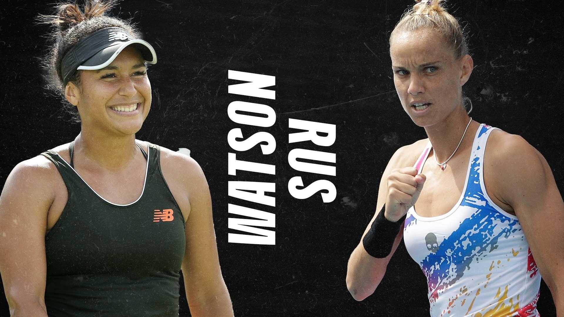 1920px x 1080px - Heather Watson v Arantxa Rus